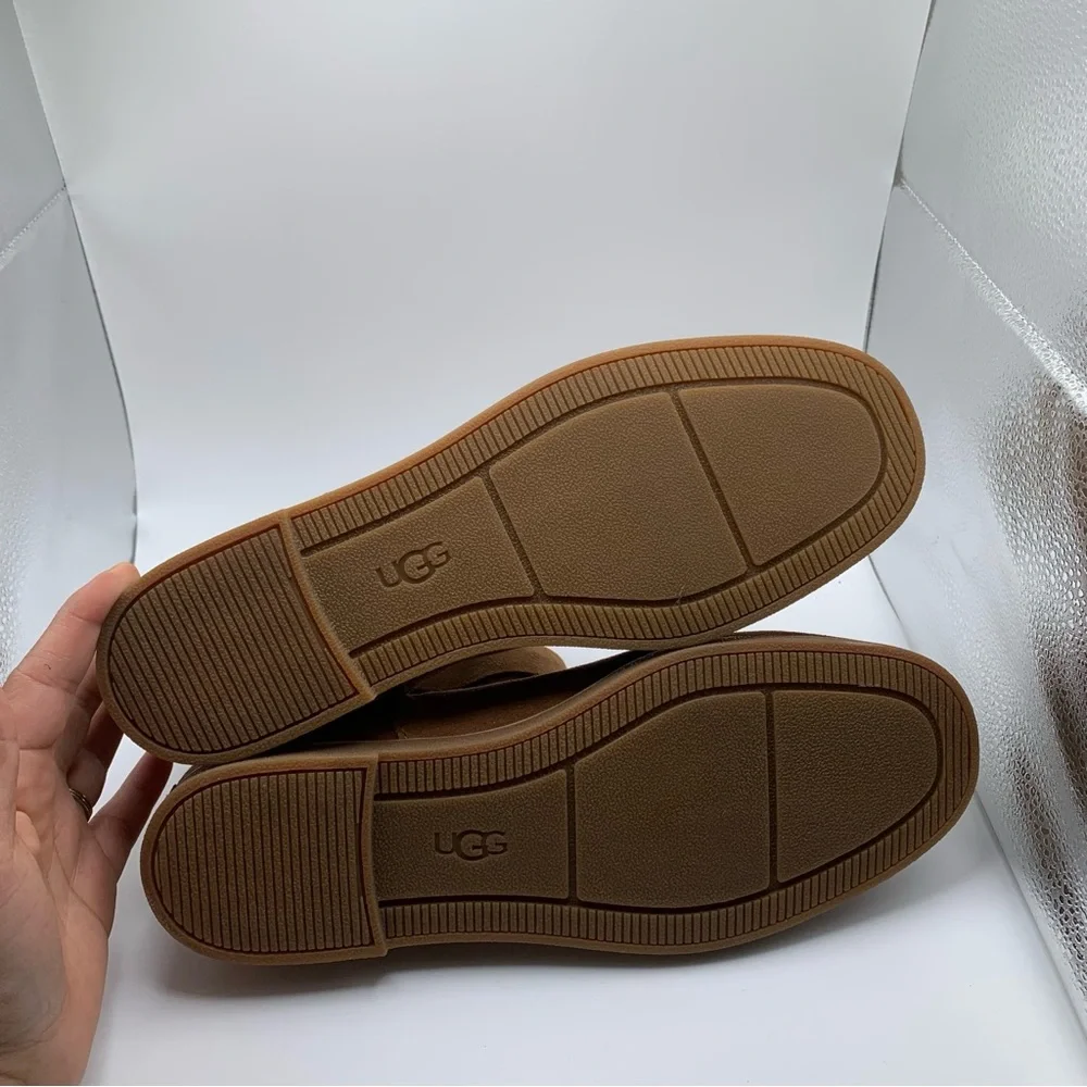 NWOB UGG Josefene Cuff Chestnut Women’s Suede Boots, New Size 10 booties 2165